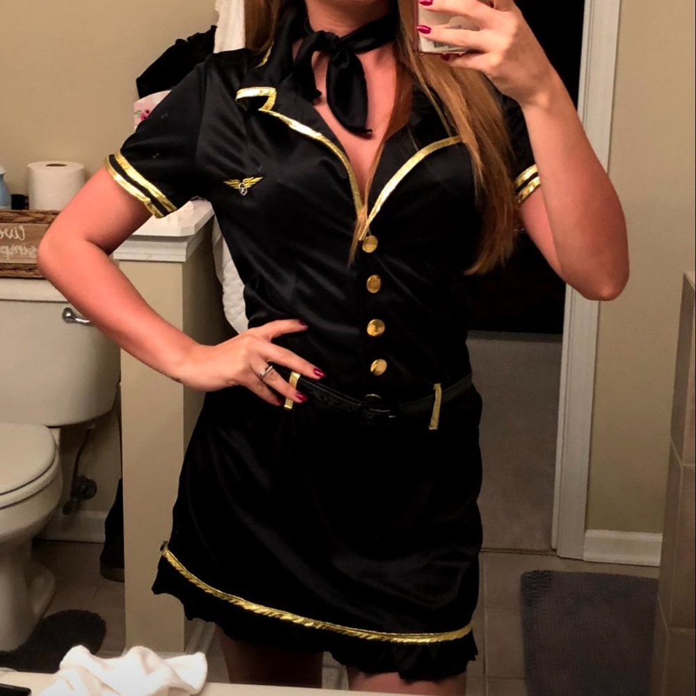 Flight attendant costume